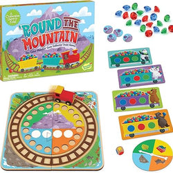 Round the Mountain Cooperative Train Game Peaceable Kingdom