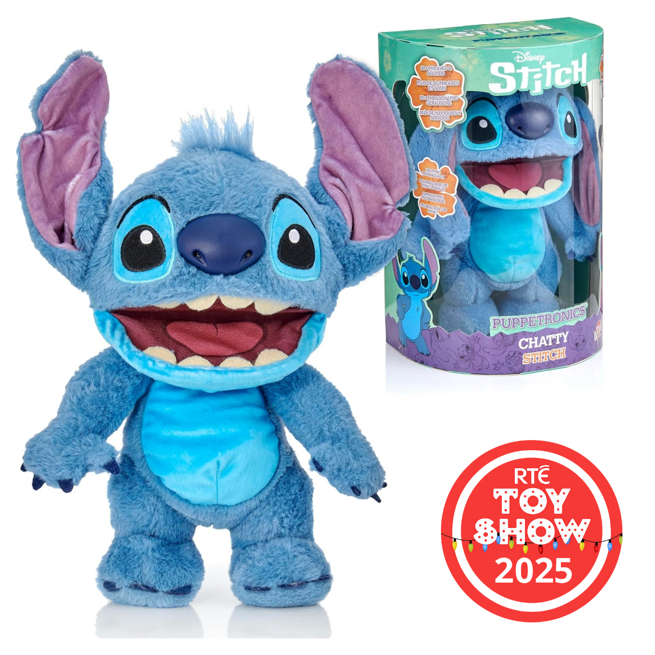 Disney Stitch Puppetronics Chatty Stitch