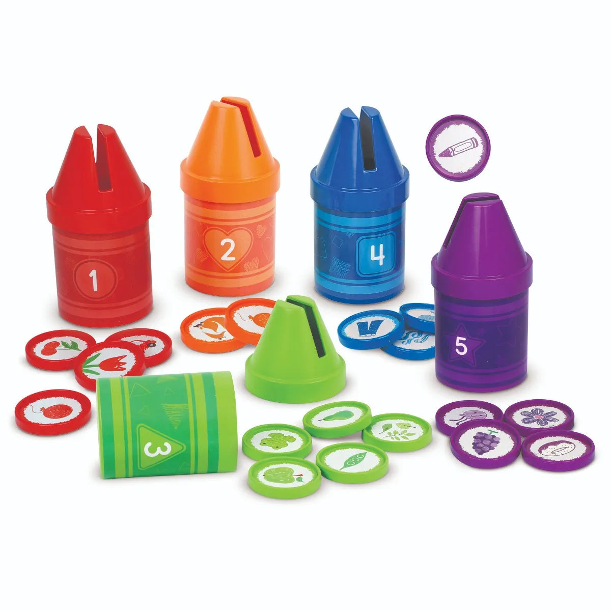 Counting Crayons Sorting Set Learning Resources