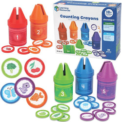 Counting Crayons Sorting Set Learning Resources