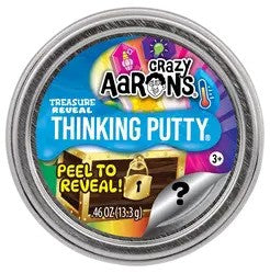 Crazy Aarons Treasure Reveal Thinking Putty Mini Tin