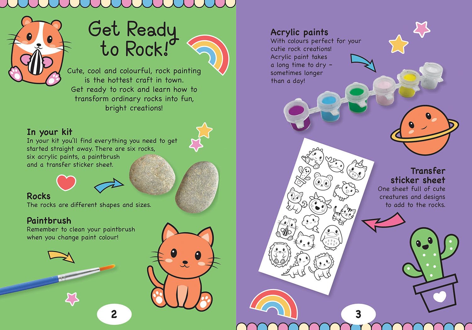 Creative Cutie Rocks Painting