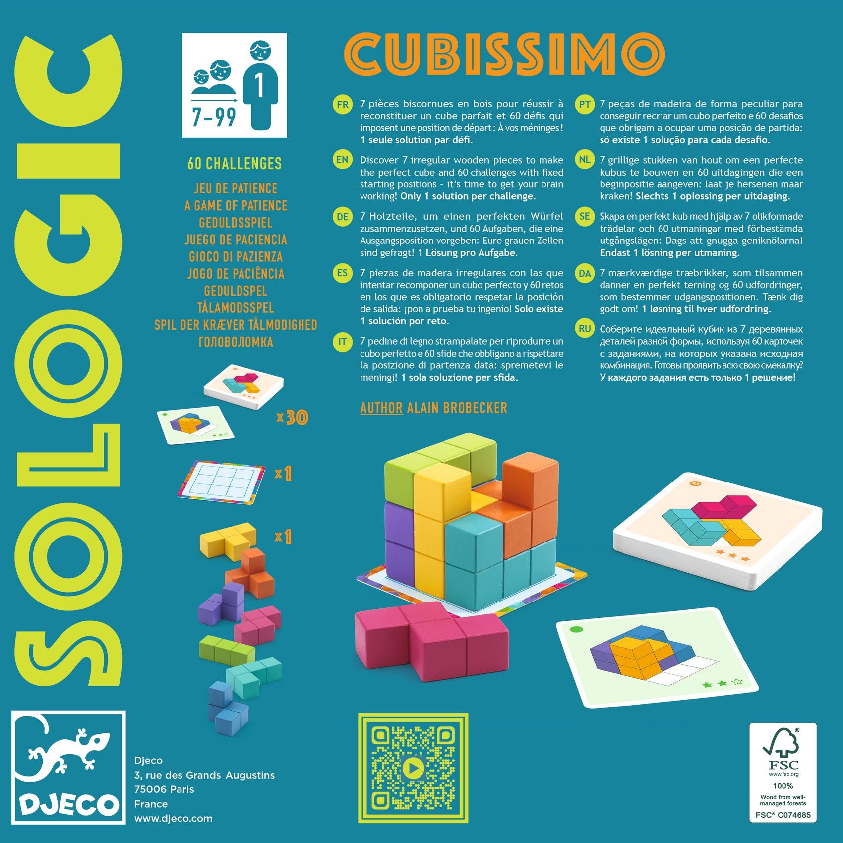 Cubissimo Logic Game