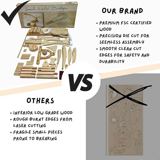 STEM Leonardo Da Vinci Ornicopter