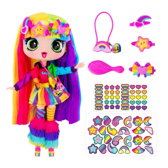Decora Girlz Sticker Doll