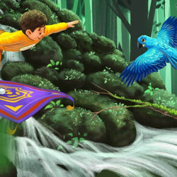 Diarmuid agus an Mata Yoga Draíochta san Amasóin