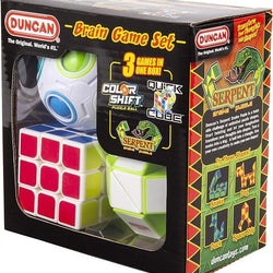 Duncan Brain Game Set 3 Games In One Box