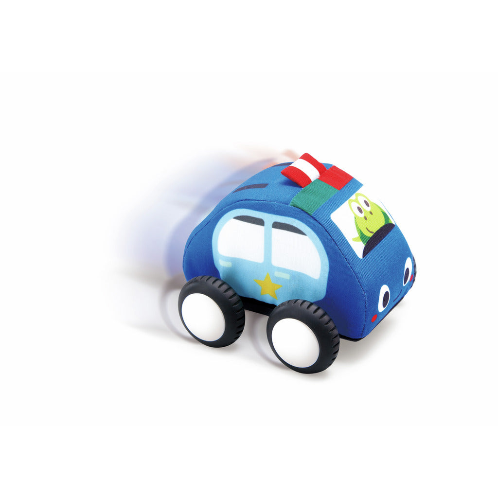 Pull-Back Plush Car Set