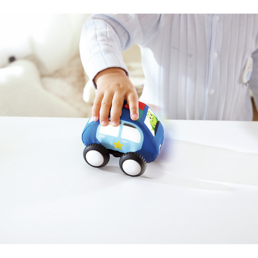 Pull-Back Plush Car Set