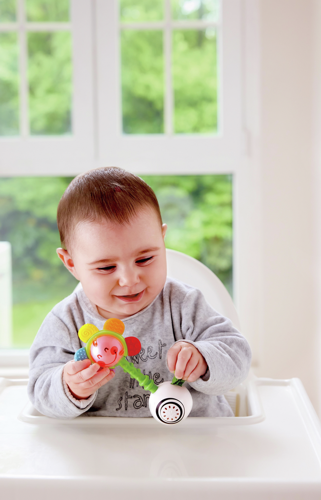 Shake & Sparkle Flower Rattle