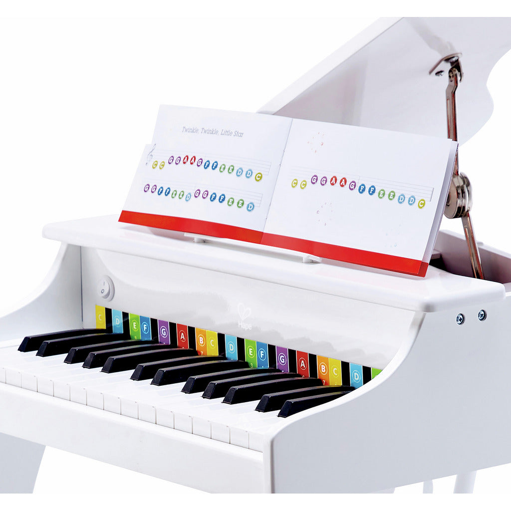 Hape Deluxe Grand Piano - White