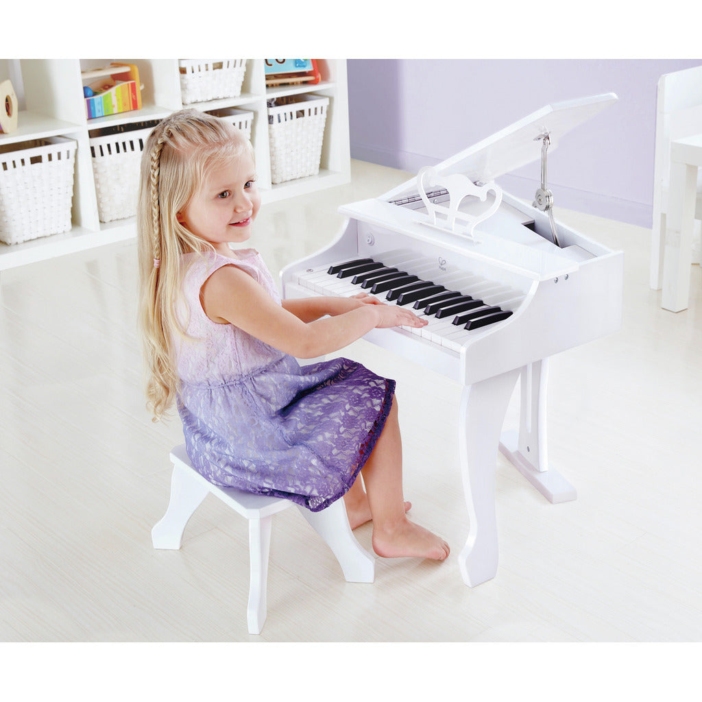 Hape Deluxe Grand Piano - White