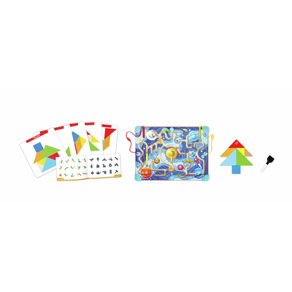 Space Maze & Tangram Board