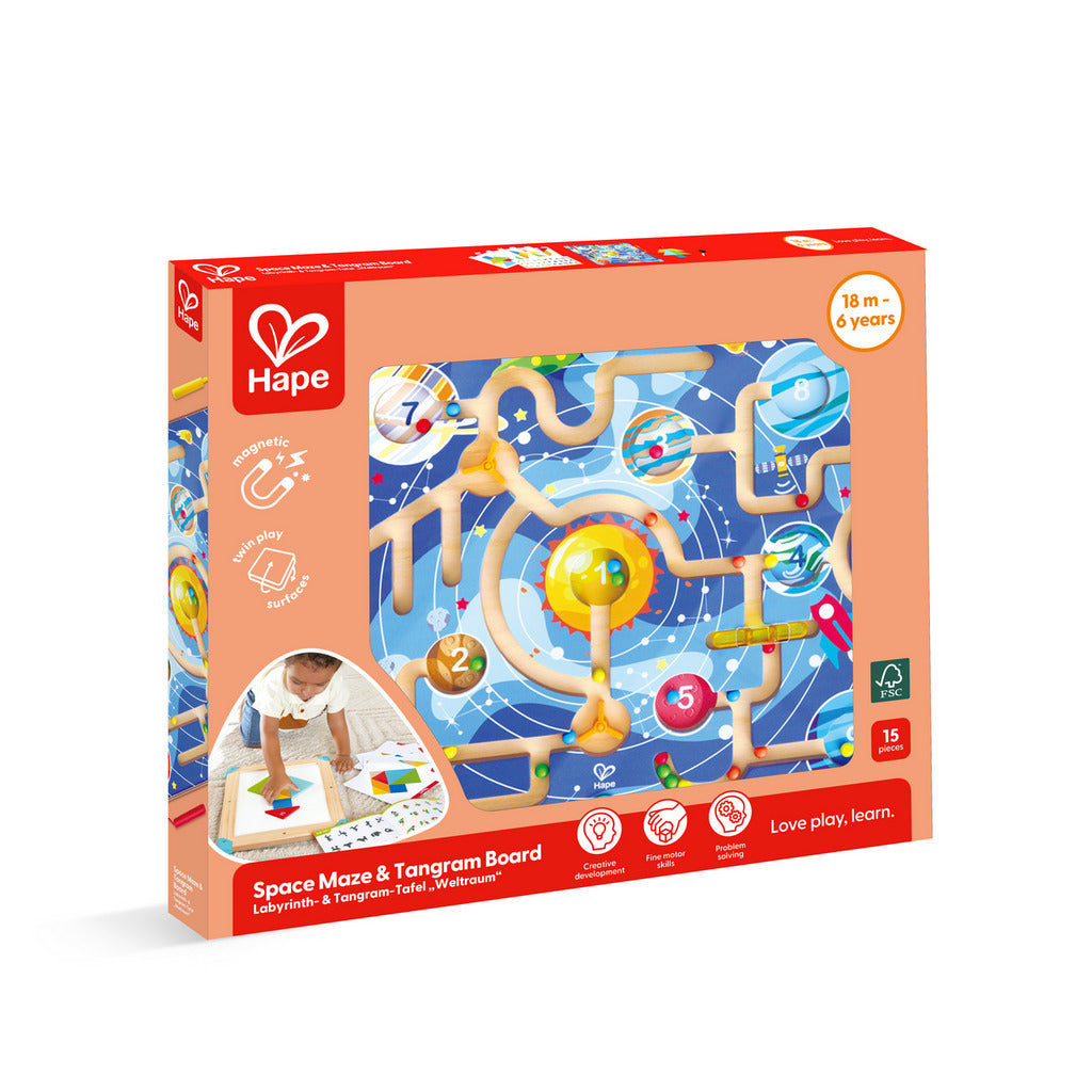 Space Maze & Tangram Board