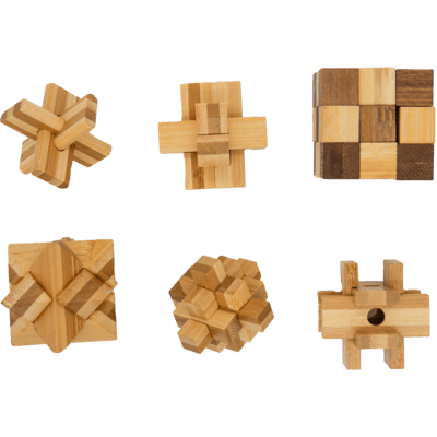 Ecologicals 6 Pack - Bamboo Puzzles