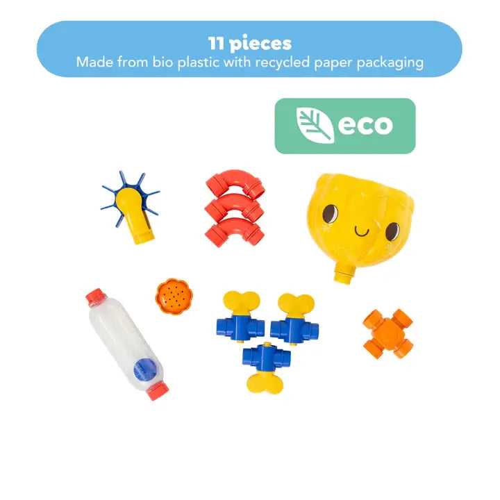 ECO Waterworks Pipeline – Eco-Friendly Water Play & STEAM Bath Toy