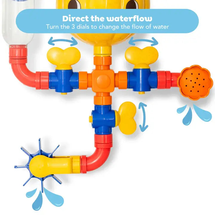 ECO Waterworks Pipeline – Eco-Friendly Water Play & STEAM Bath Toy