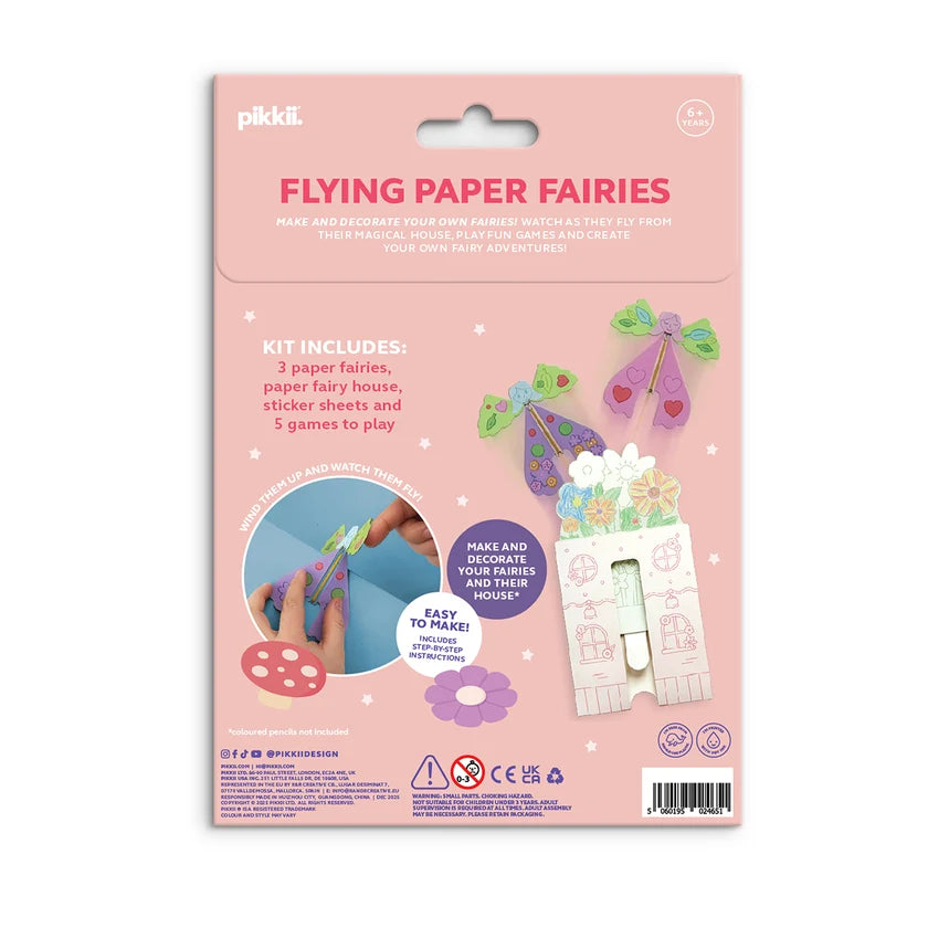 Pikkii - Make Your Own Flying Paper Fairies