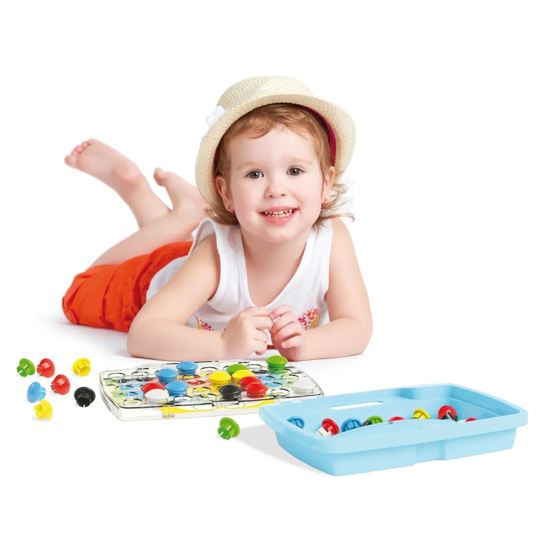 FantaColour Junior 48  Peg Board Perfect for Travel