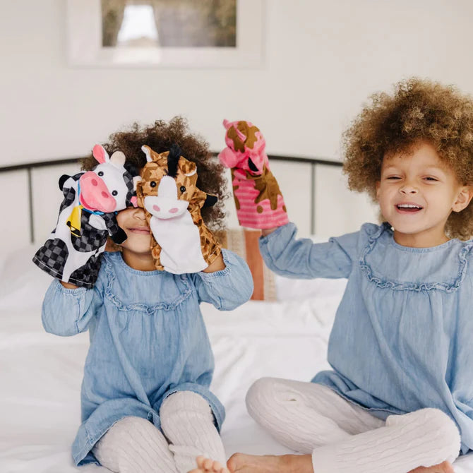 Farm Friends Hand Puppets Melissa and Doug