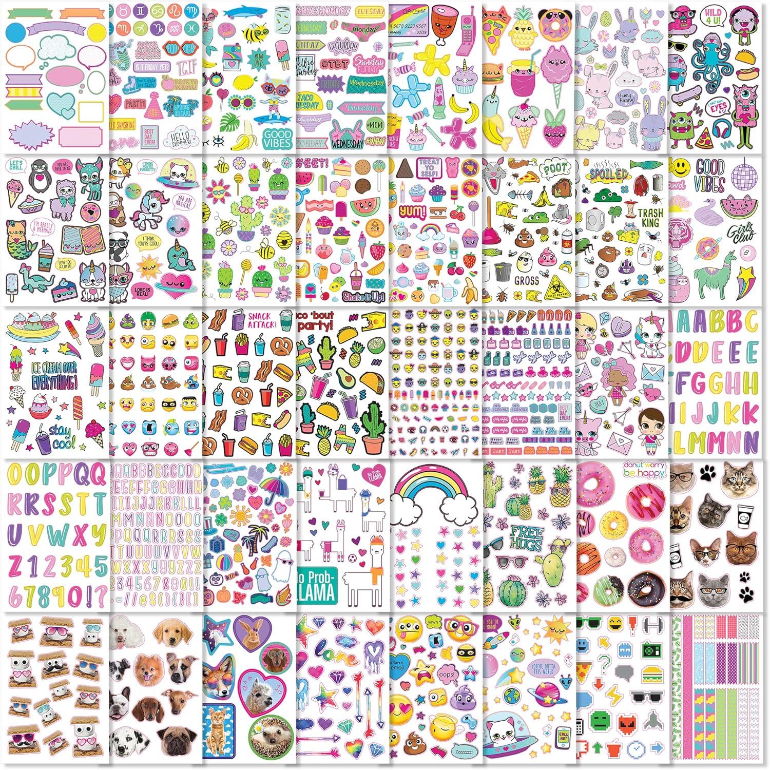 Fashion Angels - 1000+ Ridiculously Cute Stickers