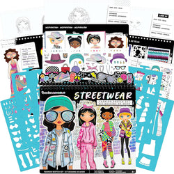 Fashion Angels - Fashionista Fashion Design Sketch Set
