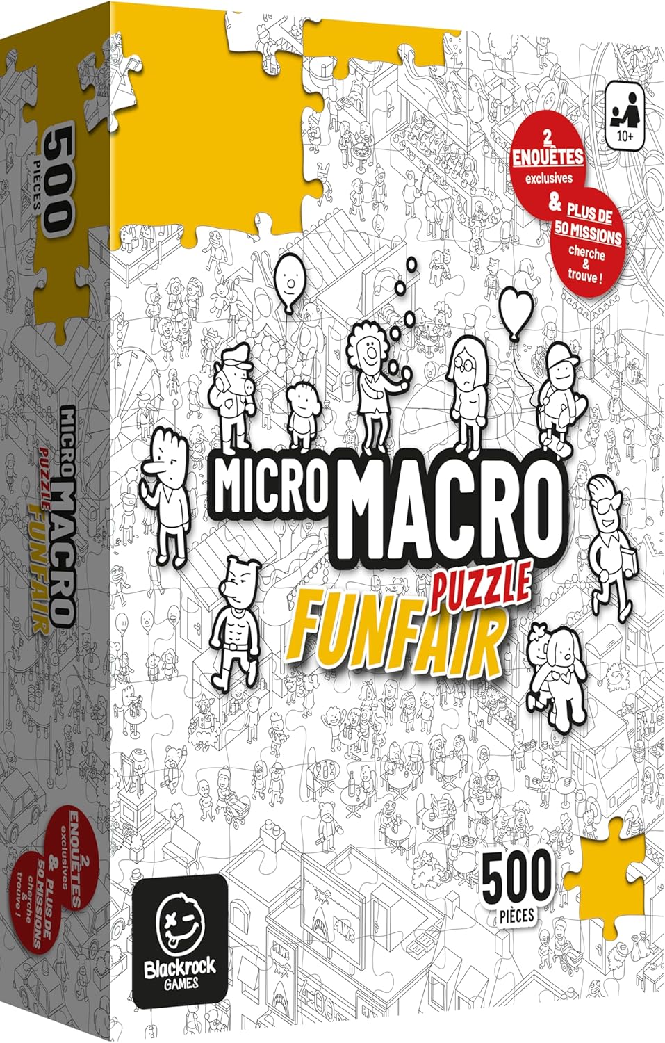 Micro Macro Jigsaw Funfair 500 piece