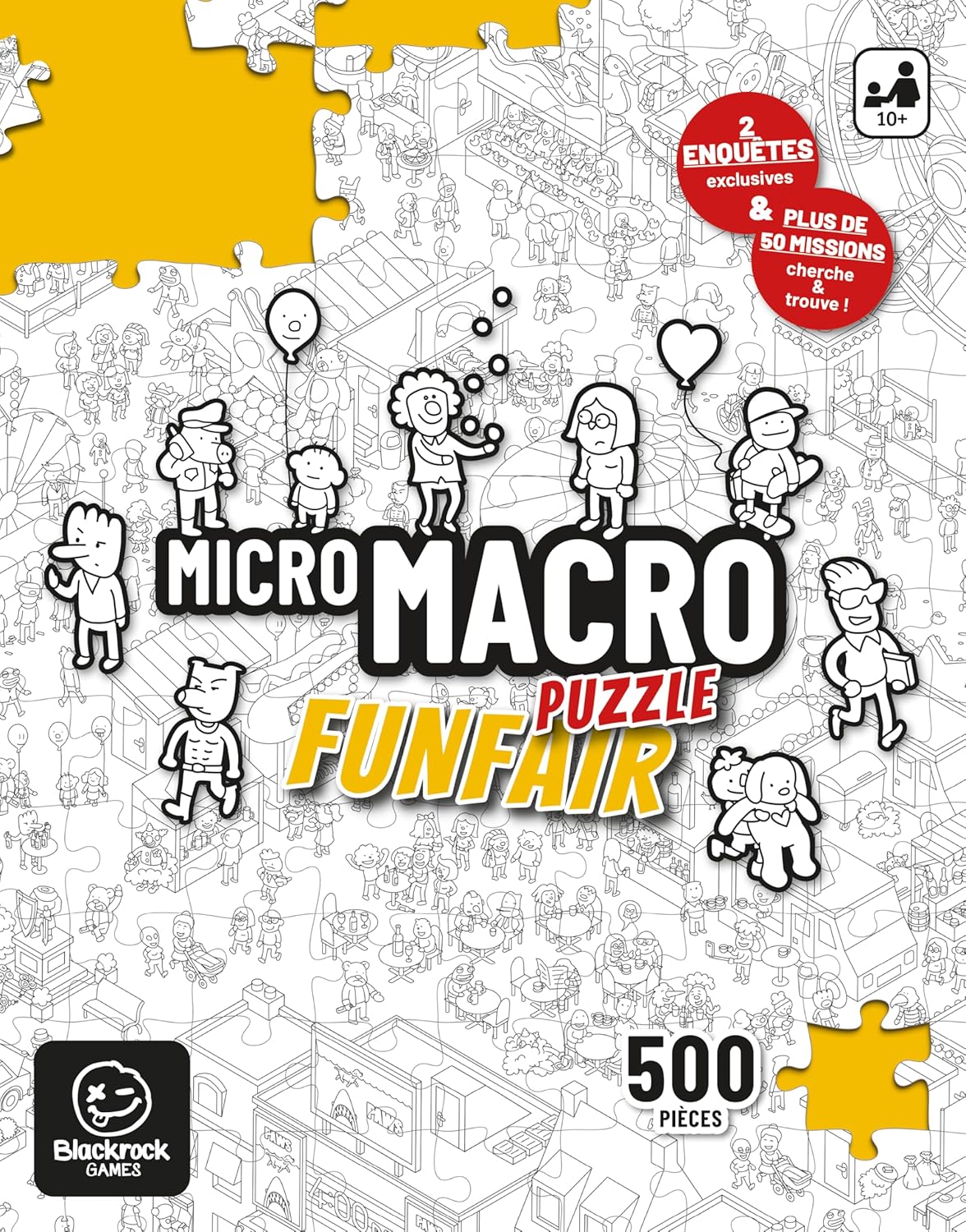 Micro Macro Jigsaw Funfair 500 piece