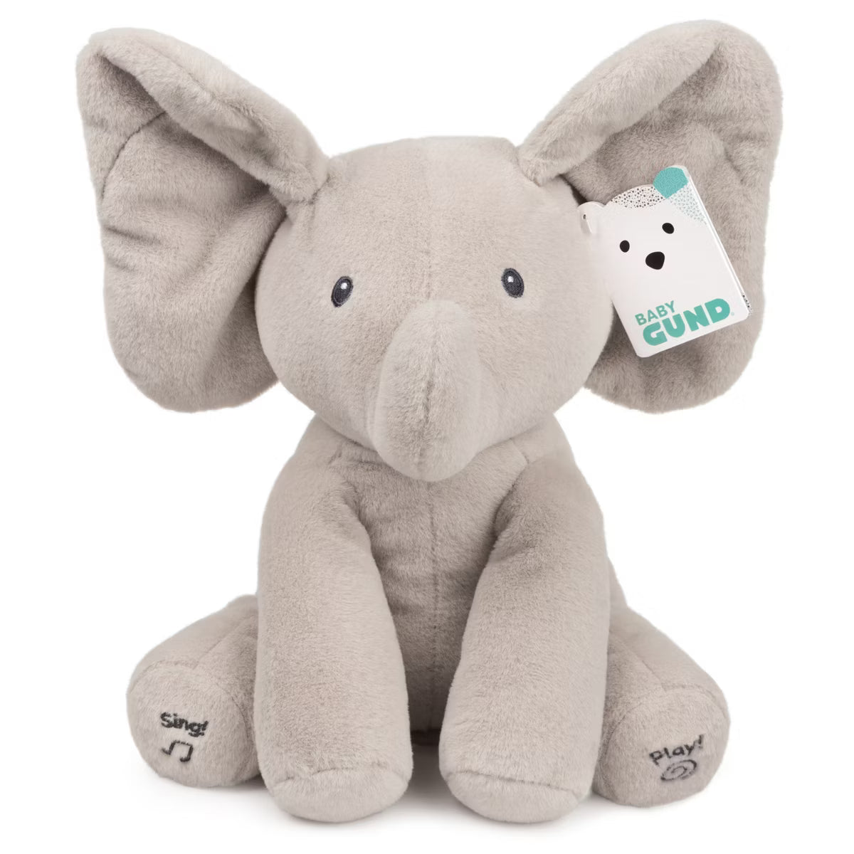 Baby Flappy the Elephant Musical Plush