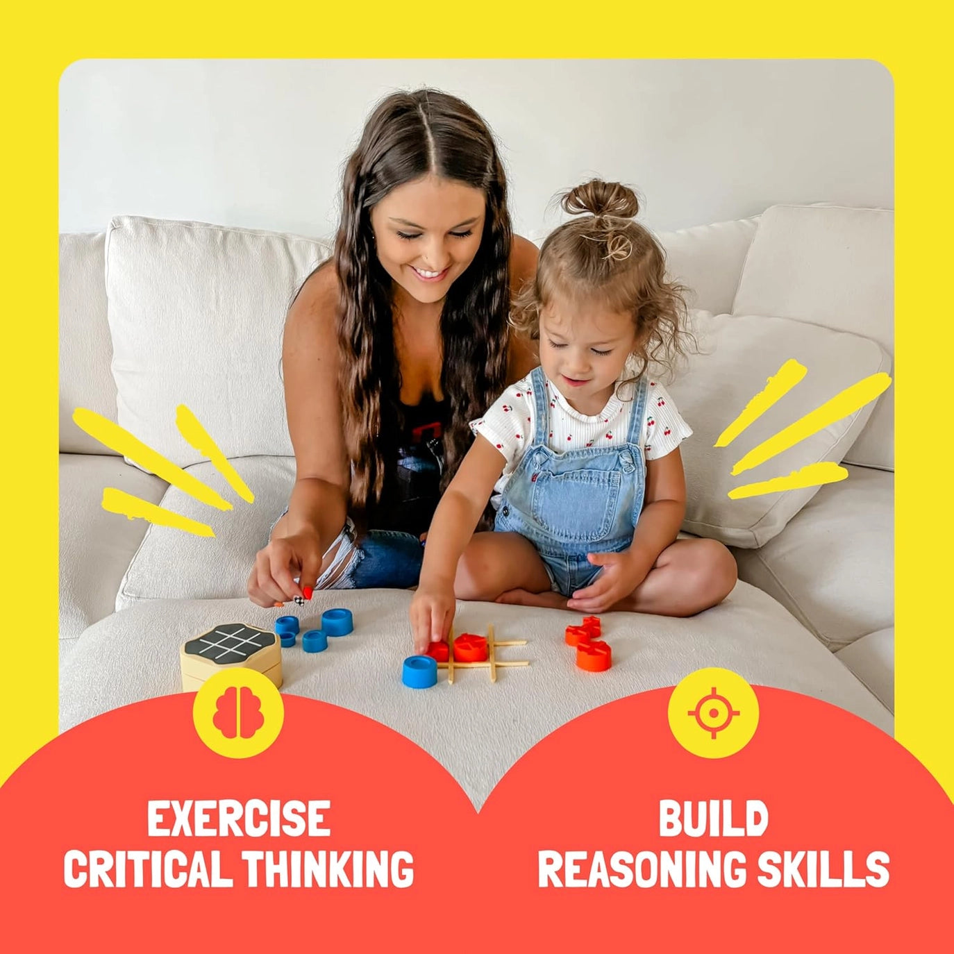 GiiKER Infinite Tic-Tac-Toe Bolt (3 Games in 1)