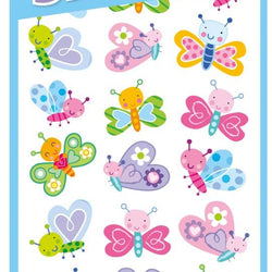 Butterflies Glitter Stickers