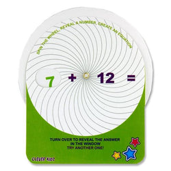 Clever Kidz  Pkt12 Maths Wheel  Addition & Subtraction