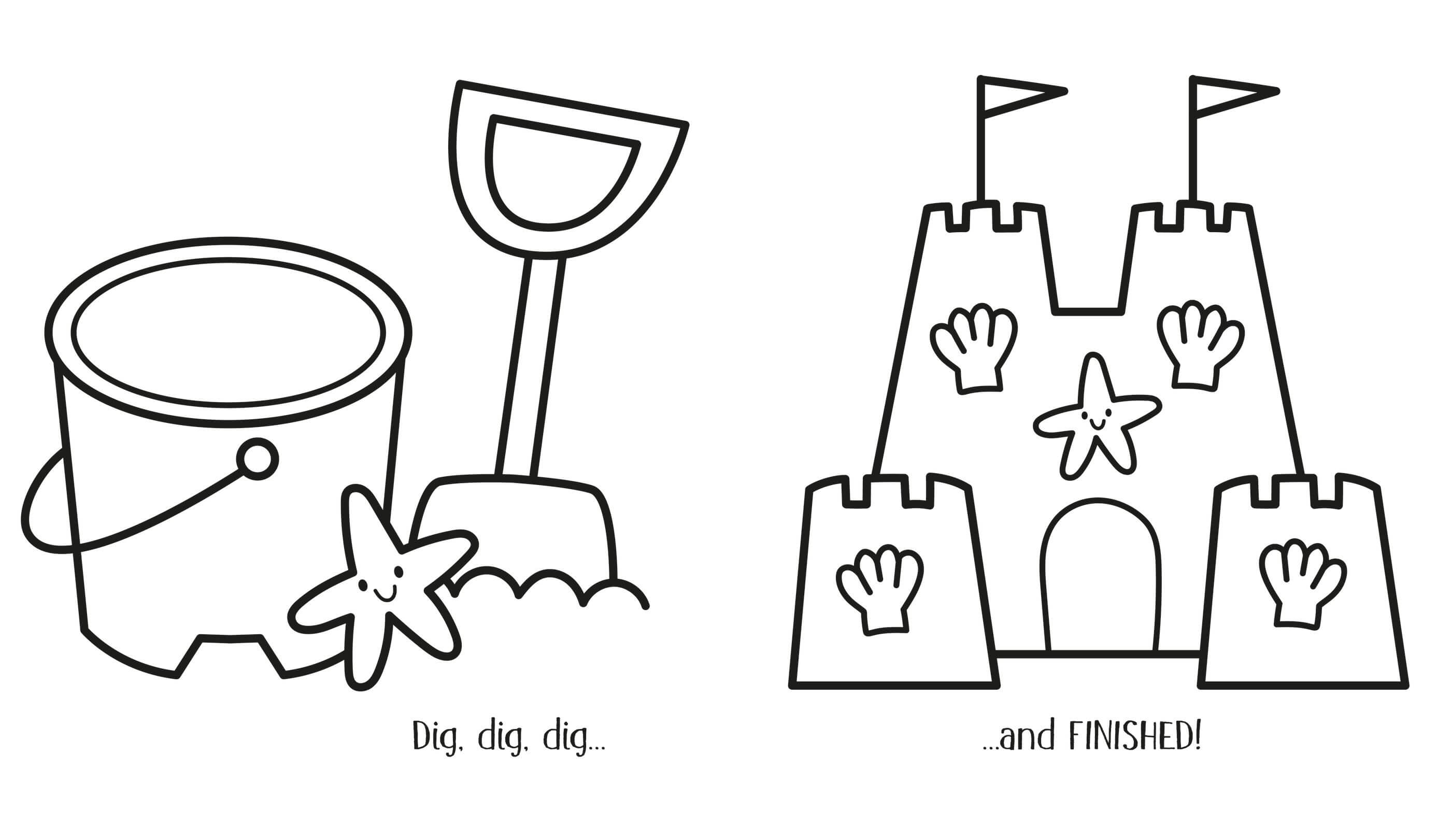 Usborne Happy Summer Colouring Book