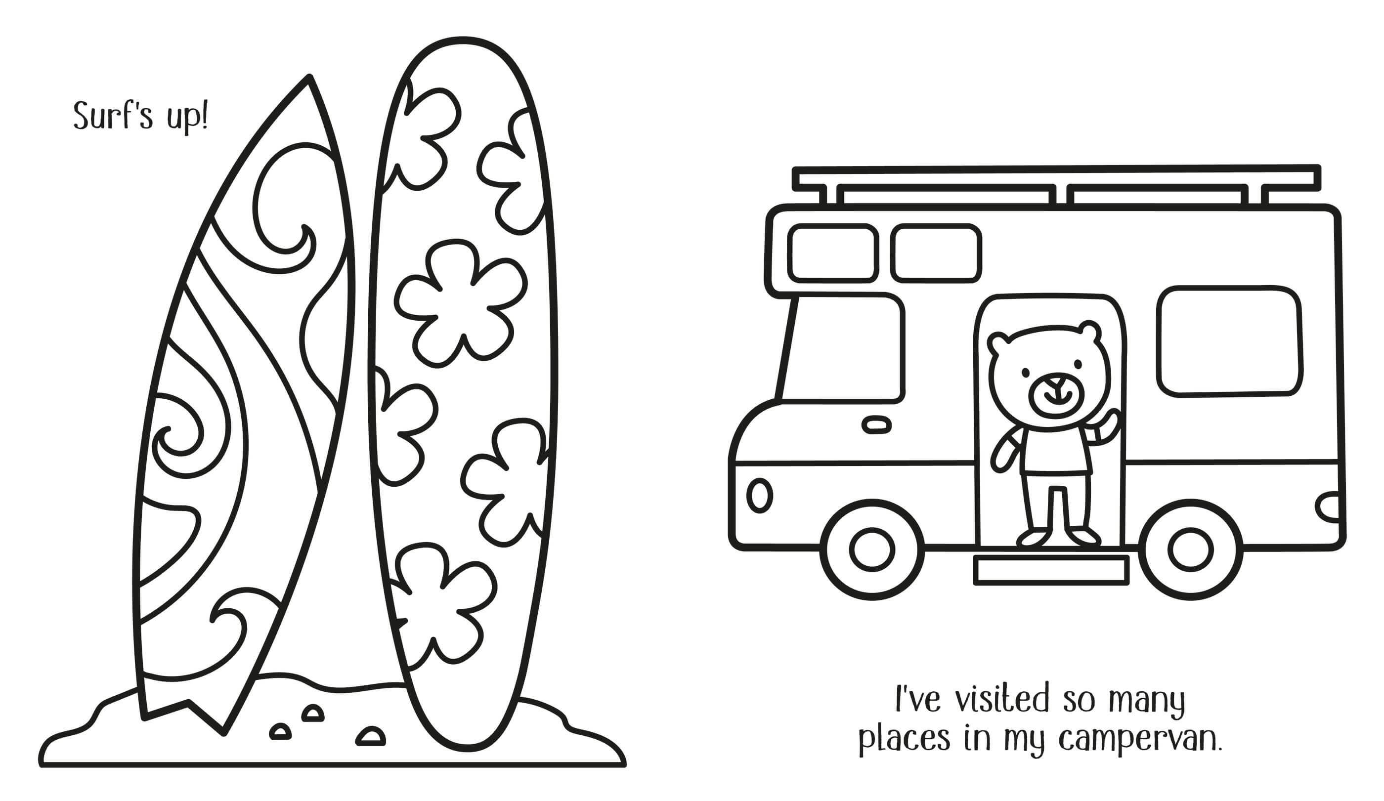 Usborne Happy Summer Colouring Book