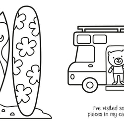 Usborne Happy Summer Colouring Book