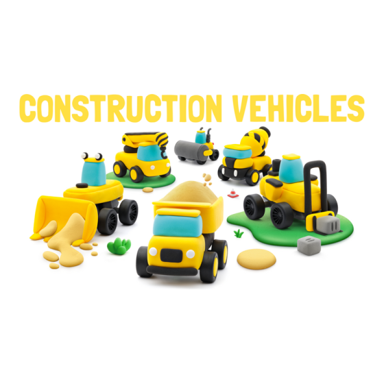 Hey Clay Construction Vehicles