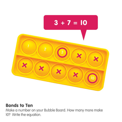 Junior Learning Ten Frames Bubble Boards