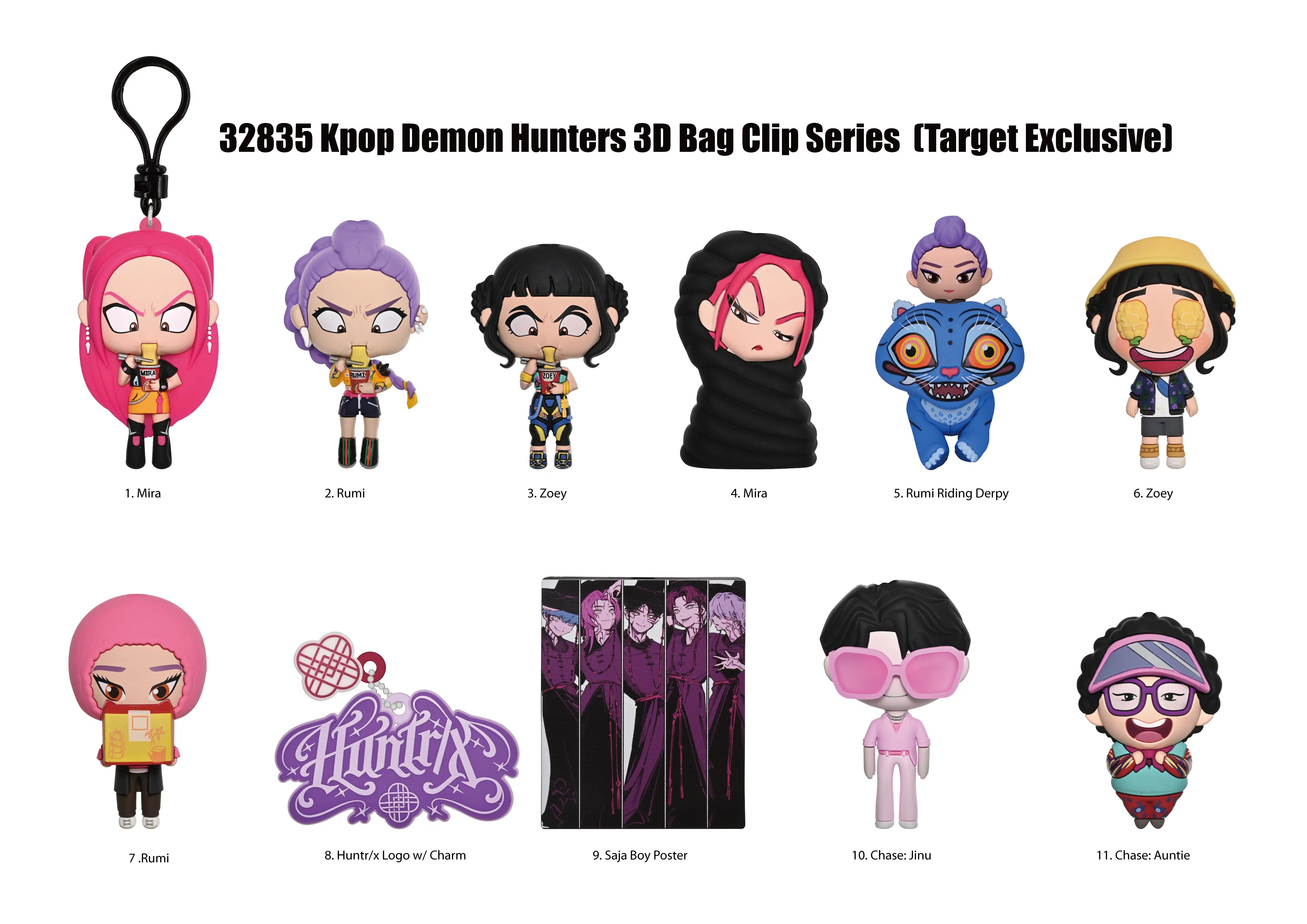 K-Pop Demon Hunters Special Edition Bag Clip - Surprise Bag