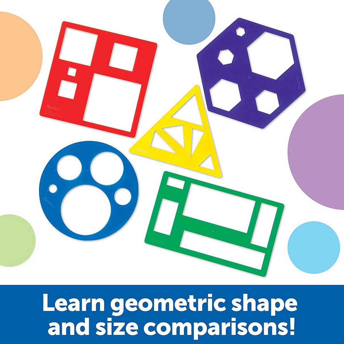 Learning Resources Primary Shapes Template Set