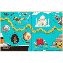 Lift-the-flap Questions and Answers about Long Ago