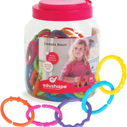 Edushape Linkets Sensory Toy - 66 pieces