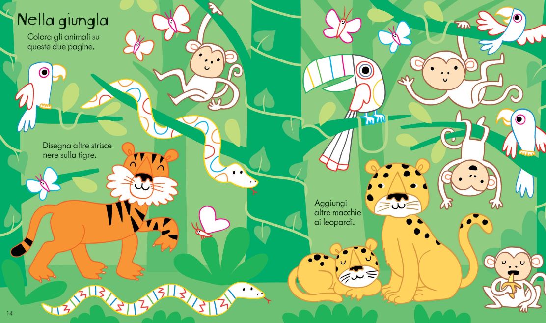 Little Children's Travel Activity Book