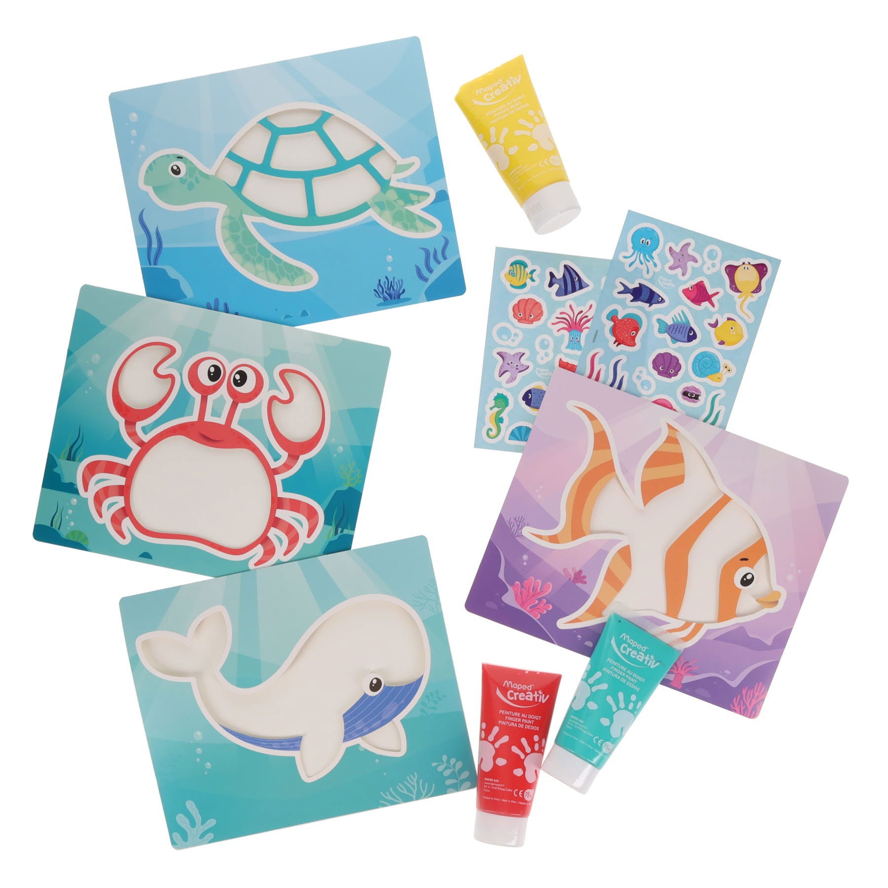 My First Creativ Set - Finger Paint by Maped Creativ