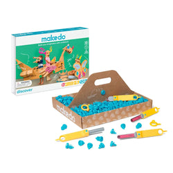 Makedo Cardboard Construction – Discover Kit 126 Piece