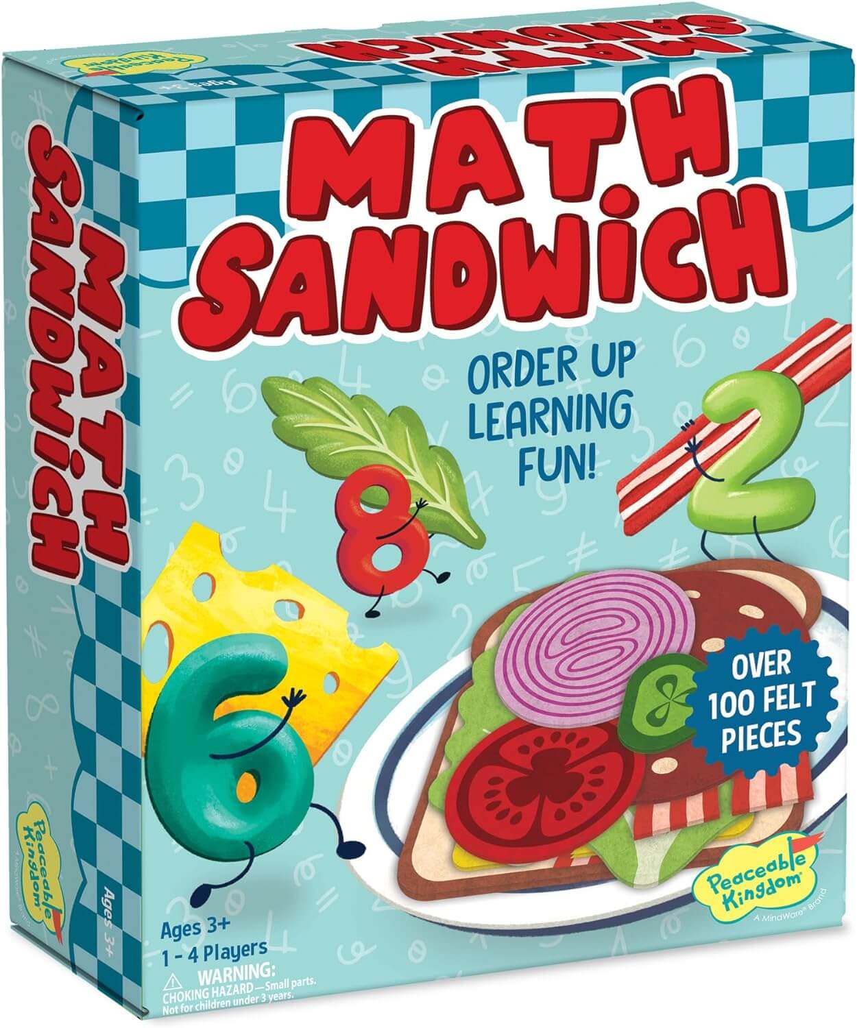 Math Sandwich: Preschool Math Game