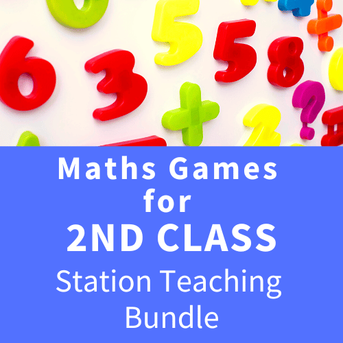 Second Class Game Maths Games for 2nd Class - Station Teaching Bundle | Cogs Toys & Games ...