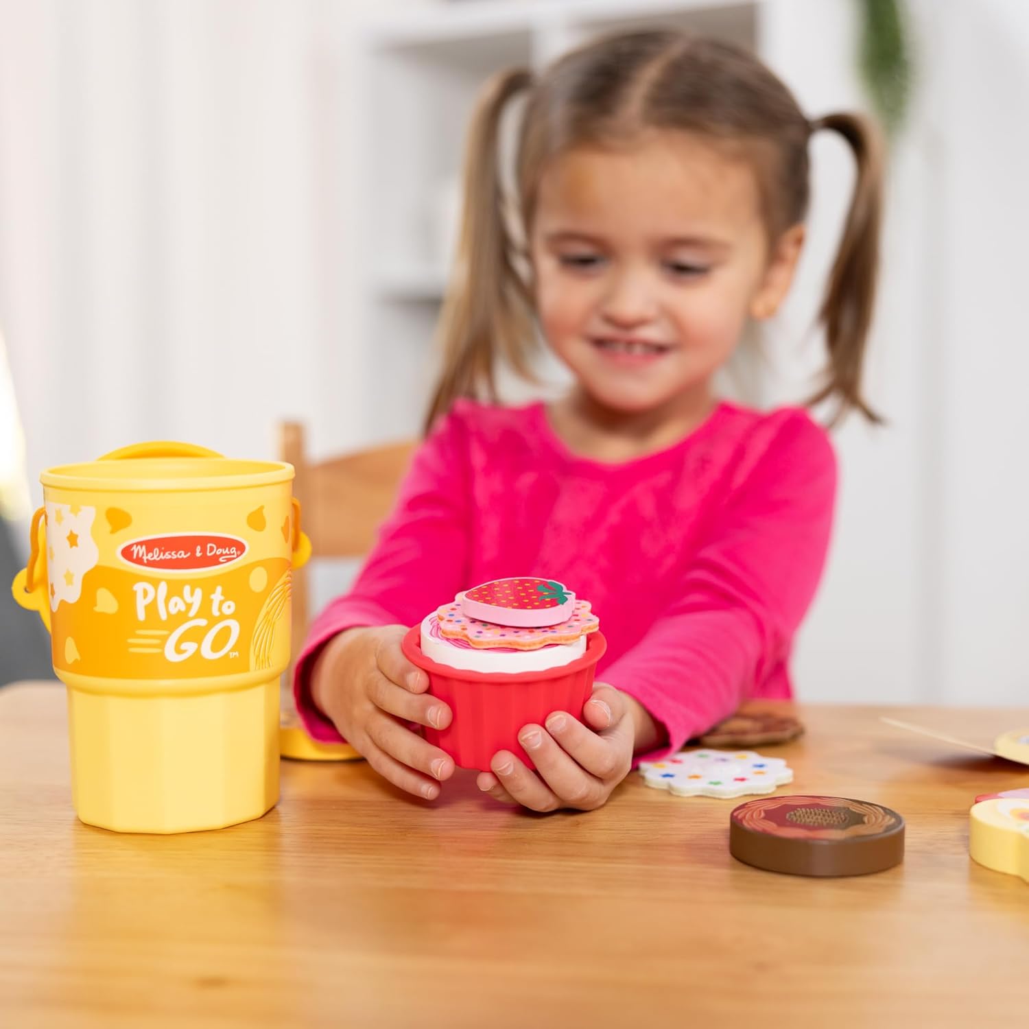 Cake & Biscuits Set for On the Go - Wooden Toy Melissa & Doug