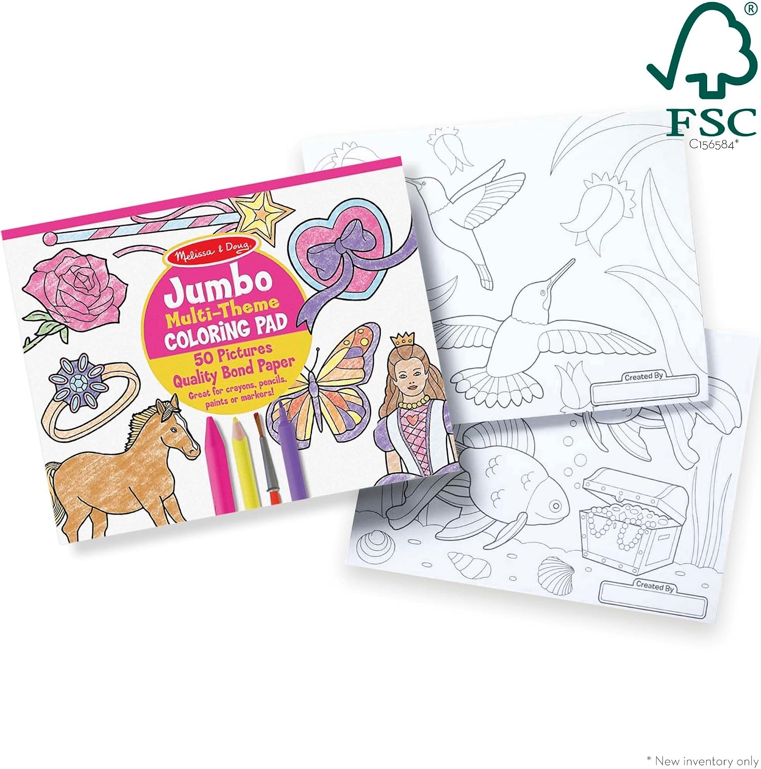 Jumbo Colouring Pad