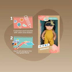 Miniland Asian doll 38cm