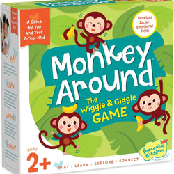 Monkey Around First Game for Toddlers Interactive Play with Parent Ages 2+